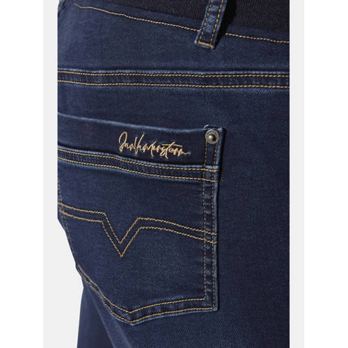Jan Vanderstorm HARLUND regular straight leg jeans donkerblauw afbeelding
