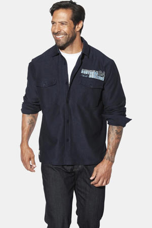 overshirt donkerblauw