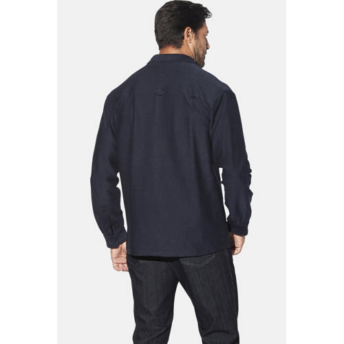 Jan Vanderstorm overshirt donkerblauw afbeelding