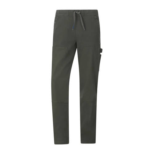 Jan Vanderstorm +FIT COLLECTIE regular casual broek HELBERG Plus Size olijfgroen afbeelding