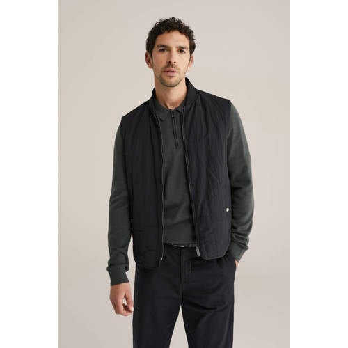 WE Fashion tussenjas zwart afbeelding