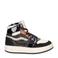 Nelson Kids leren sneakers zwart multi