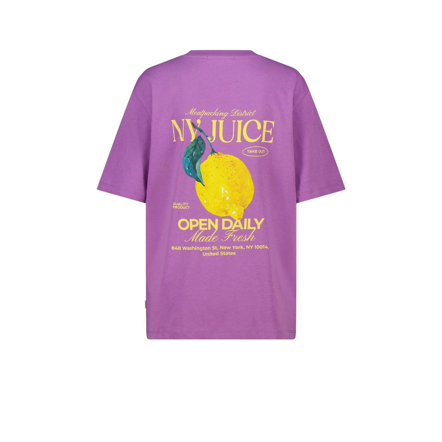 America Today T-shirt paars