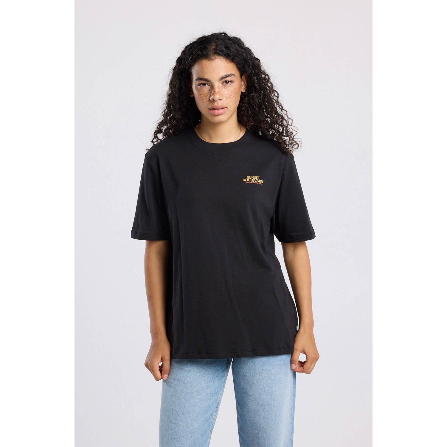 America Today t-shirt zwart