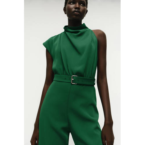 Mango jumpsuit groen afbeelding