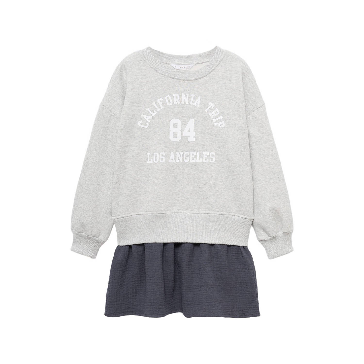 Mango Kids sweatjurk grijs