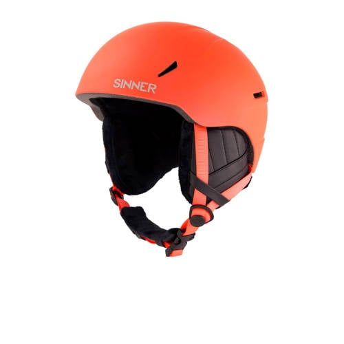 Sinner Junior skibril Crest mat oranje afbeelding