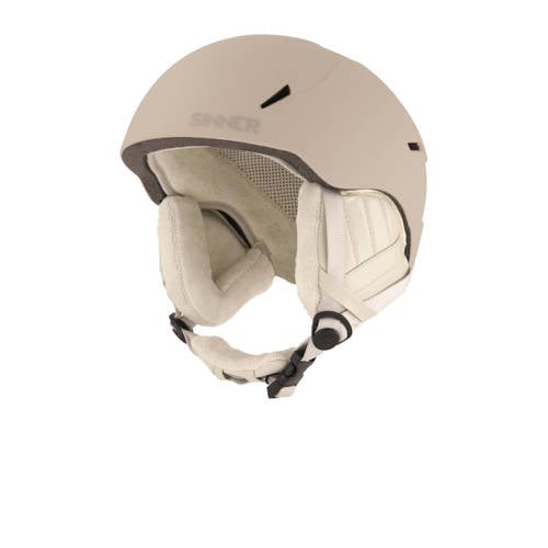Sinner Junior skihelm Crest mat lichtgrijs afbeelding
