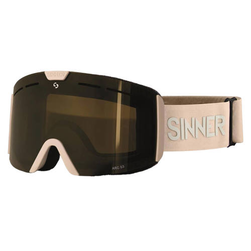 Sinner skibril Arc grijs (lens goudkleurig) afbeelding
