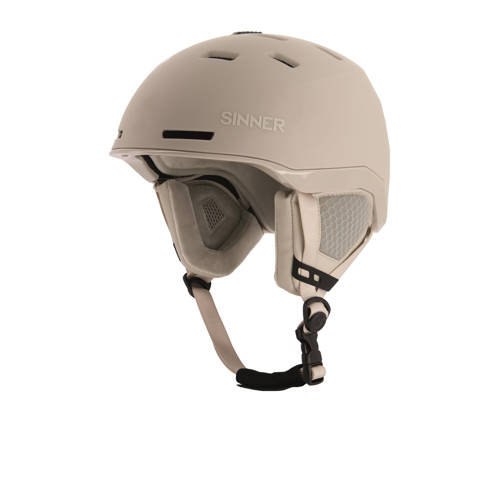 Sinner Junior skihelm Kaisser mat lichtgrijs afbeelding