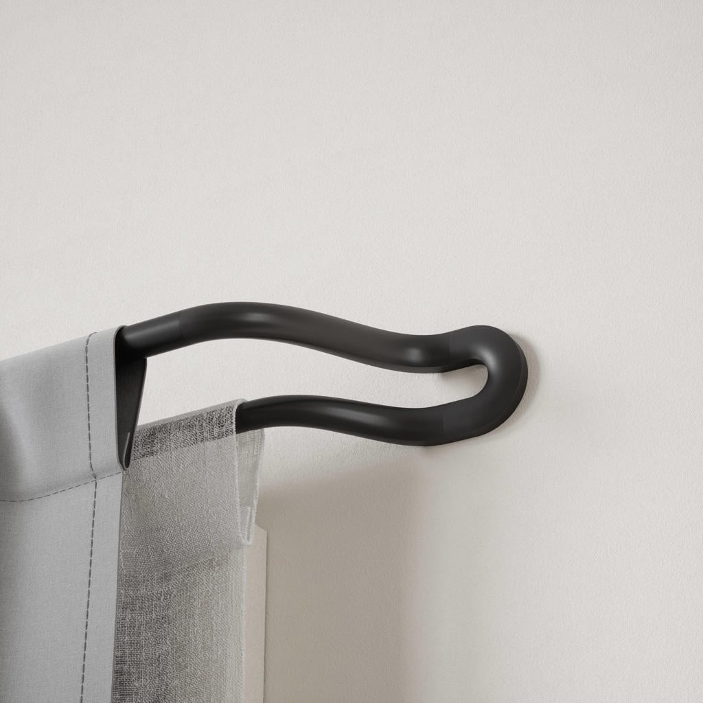 UMBRA verduisteringsgordijnroede Midnight (uitschuifbaar) (107-305 cm)