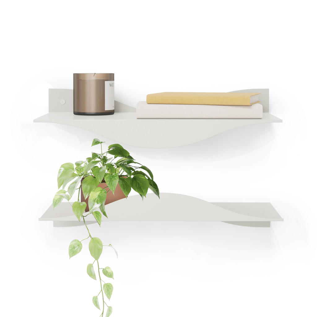 UMBRA wandplank Surf (set van 2) (30x46x8 cm)