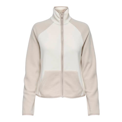 ONLY PLAY vest ONPJULIE beige afbeelding
