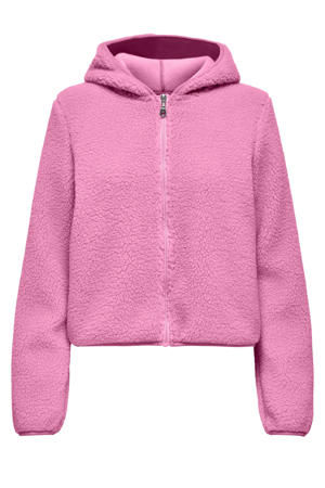 fleece hoodie ONPCAVY roze