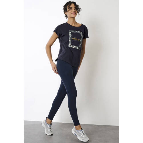 ONLY PLAY sport T-shirt ONPAUB zwart afbeelding