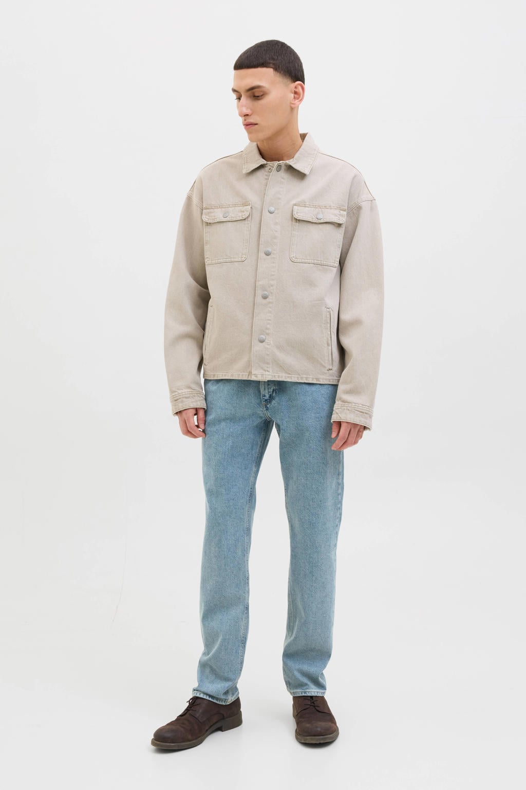 JACK & JONES JEANS INTELLIGENCE regular fit jeans - blue denim