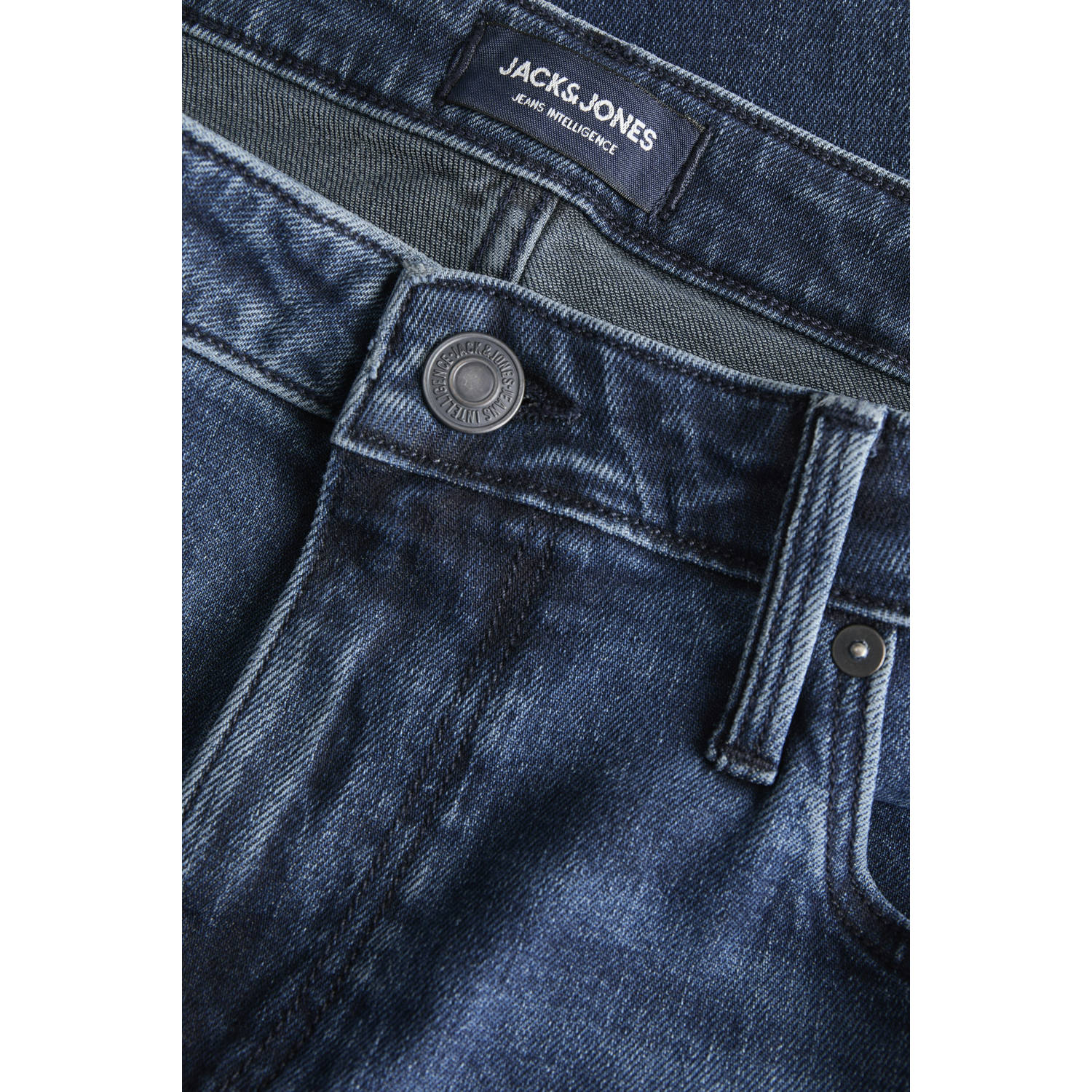 JACK & JONES JEANS INTELLIGENCE JJITIM JJEVAN slim fit jeans blue denim