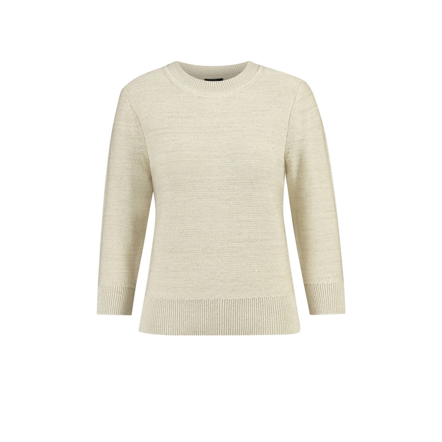 Claudia Sträter pullover trui ecru gebreid