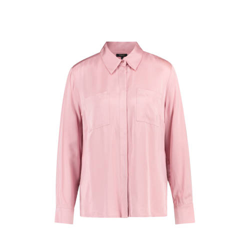 Claudia Sträter blouse lichtroze afbeelding