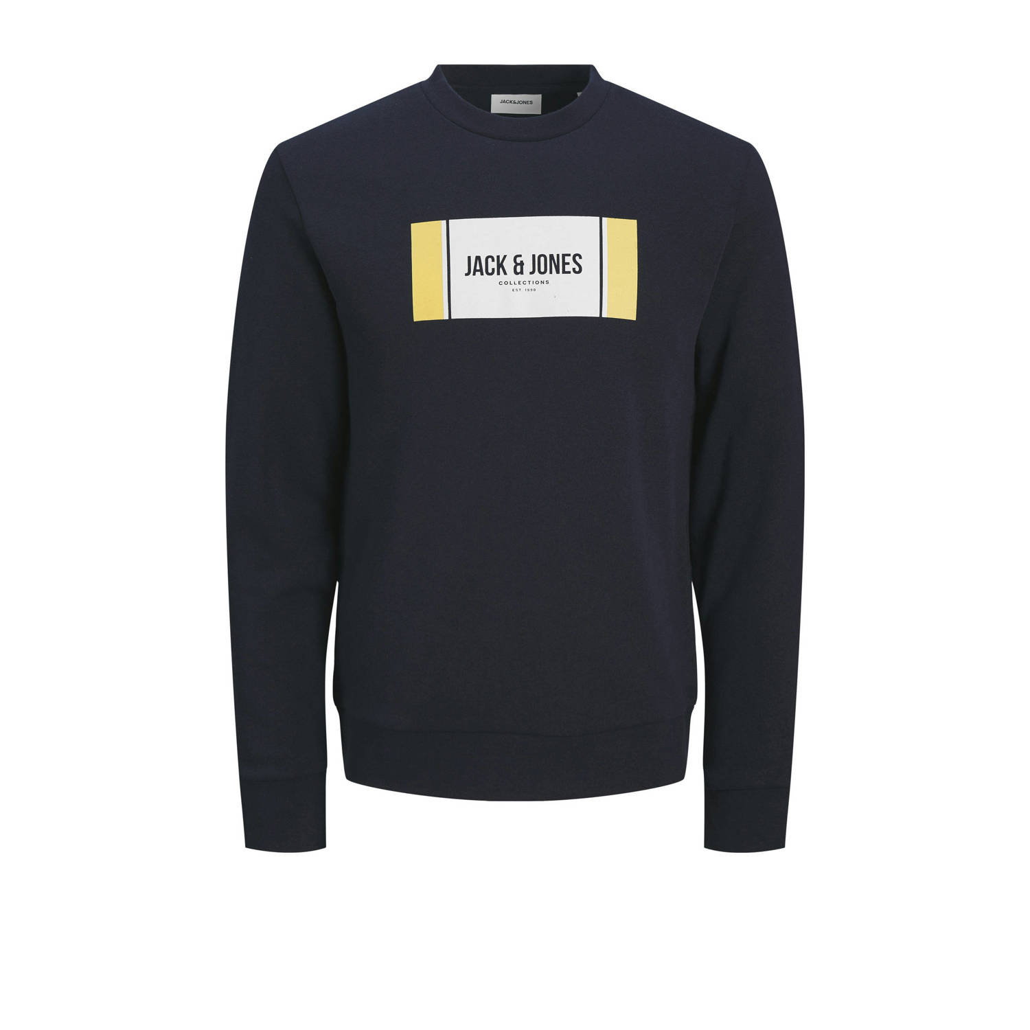 JACK & JONES PLUS SIZE sweater donkerblauw