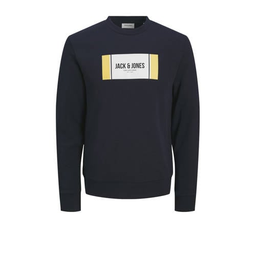 JACK & JONES PLUS SIZE sweater donkerblauw afbeelding