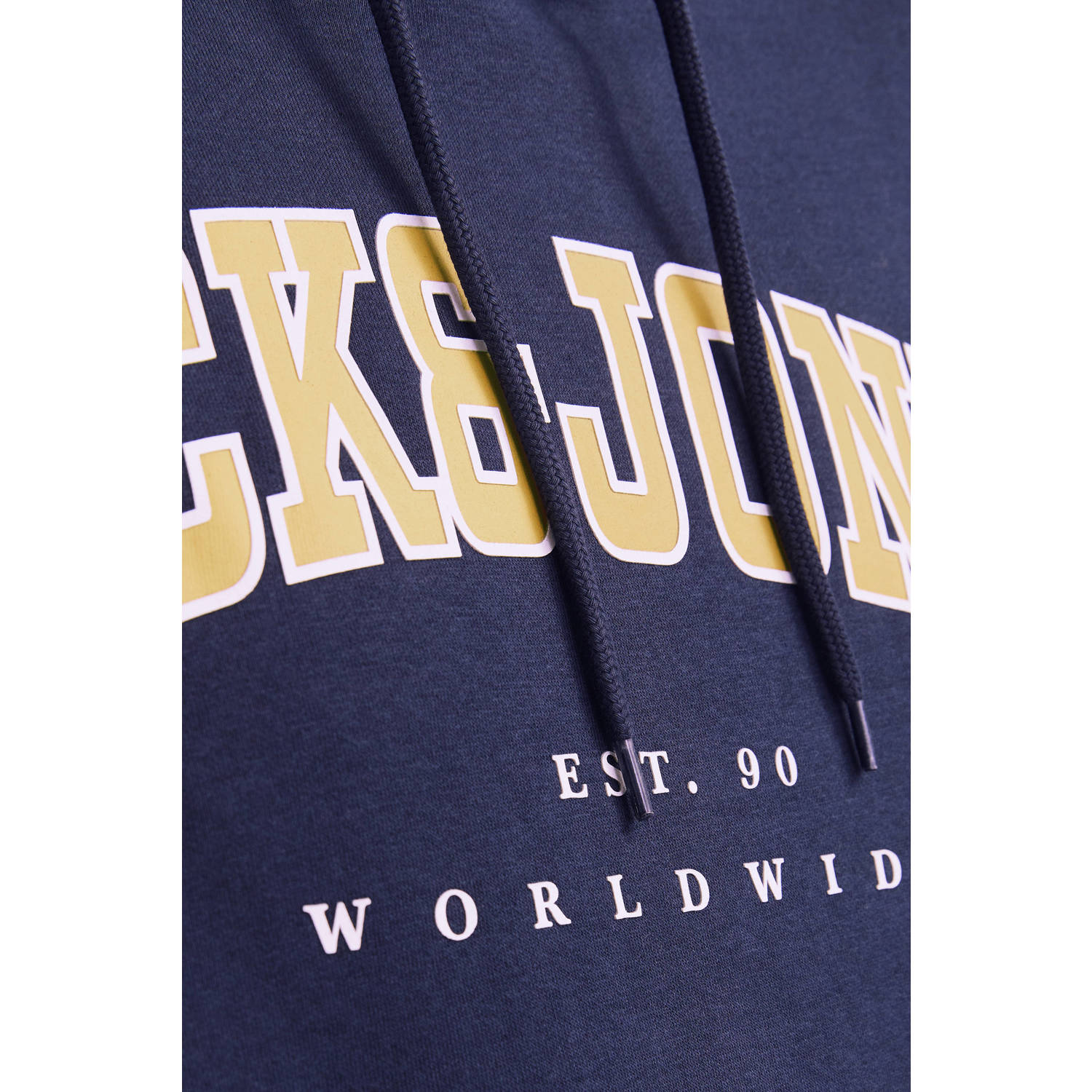 JACK & JONES PLUS SIZE hoodie donkerblauw