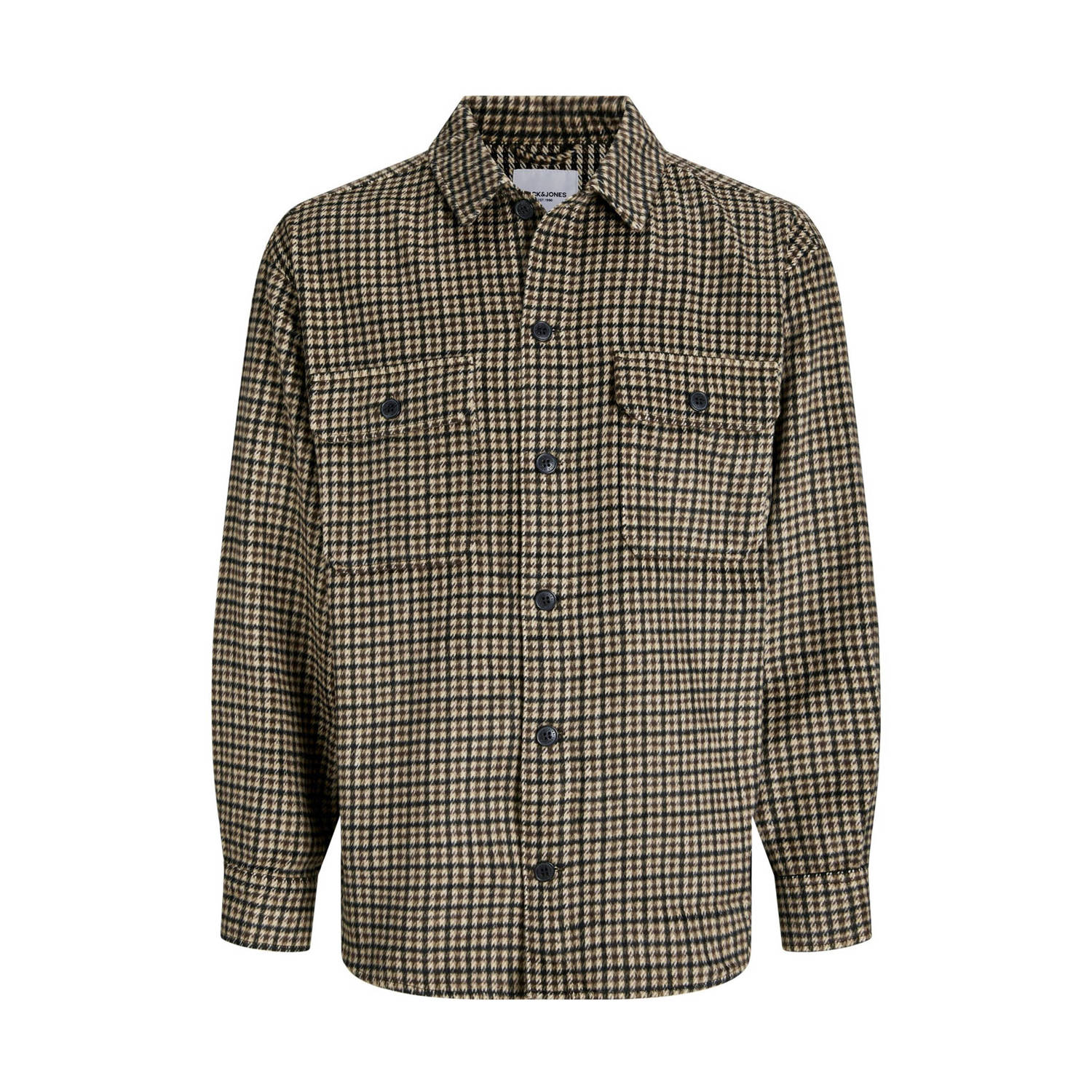JACK & JONES PLUS SIZE overshirt bruin