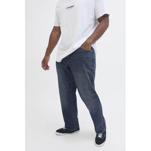 JACK & JONES PLUS SIZE JJIMIKE JJORIGINAL tapered jeans blue denim afbeelding