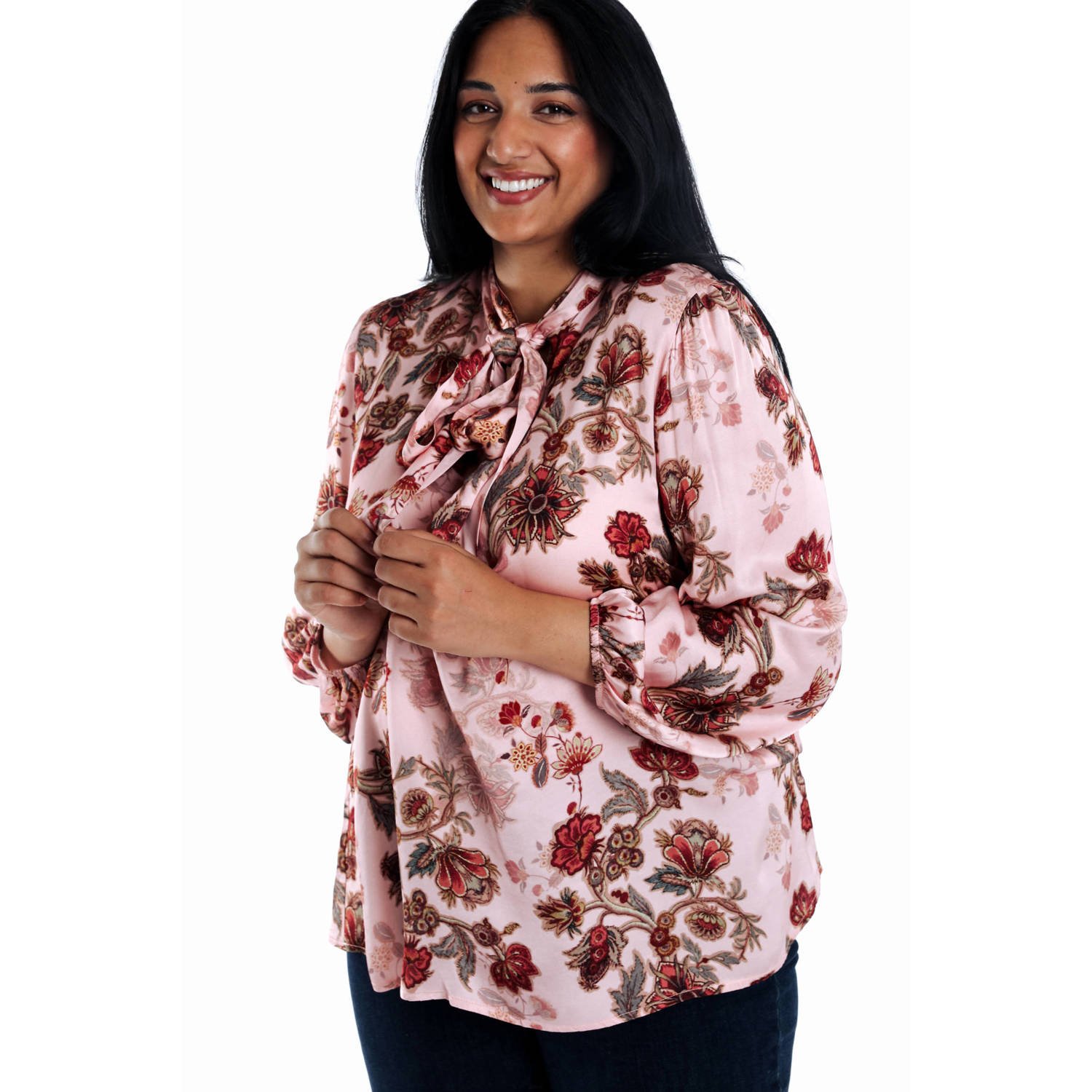 Paprika blousetop roze
