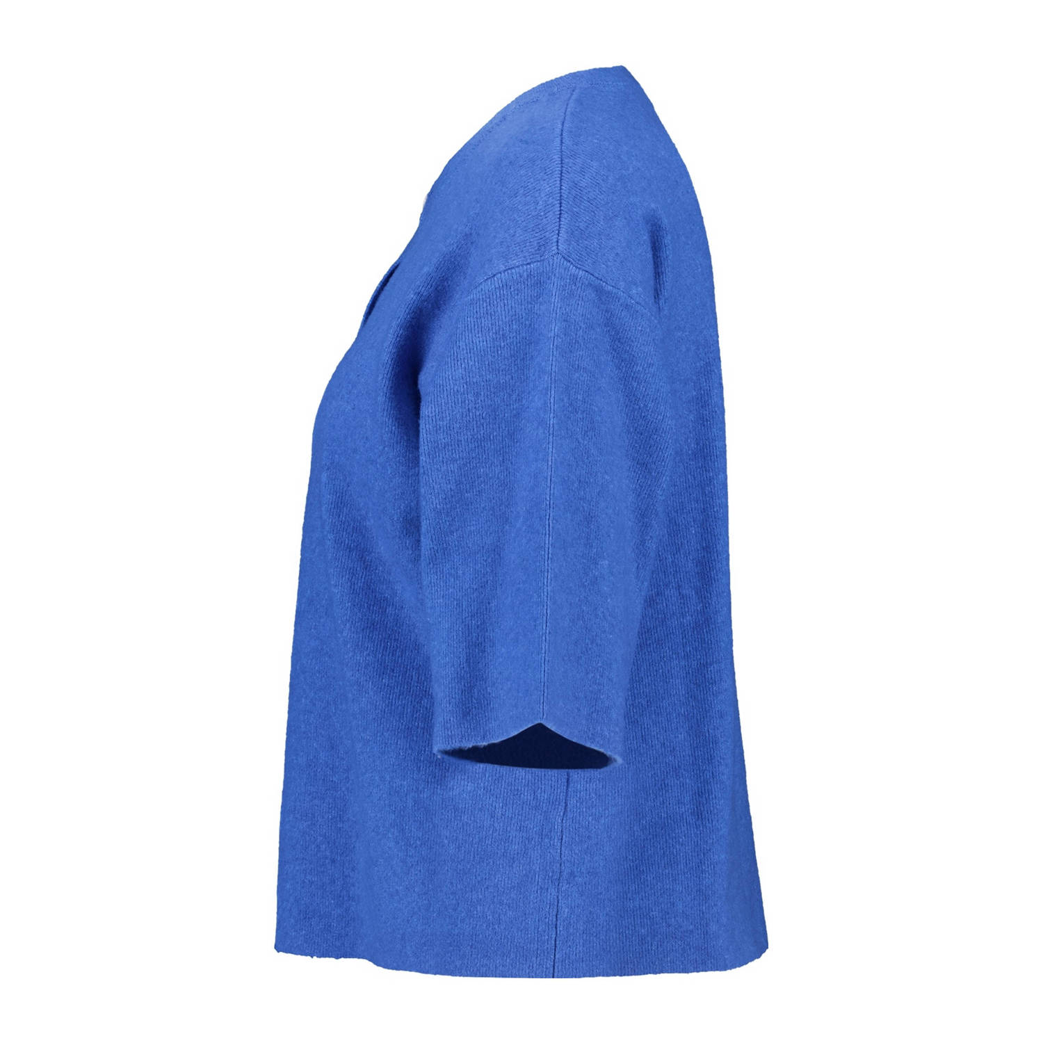 America Today cardigan blauw gebreid