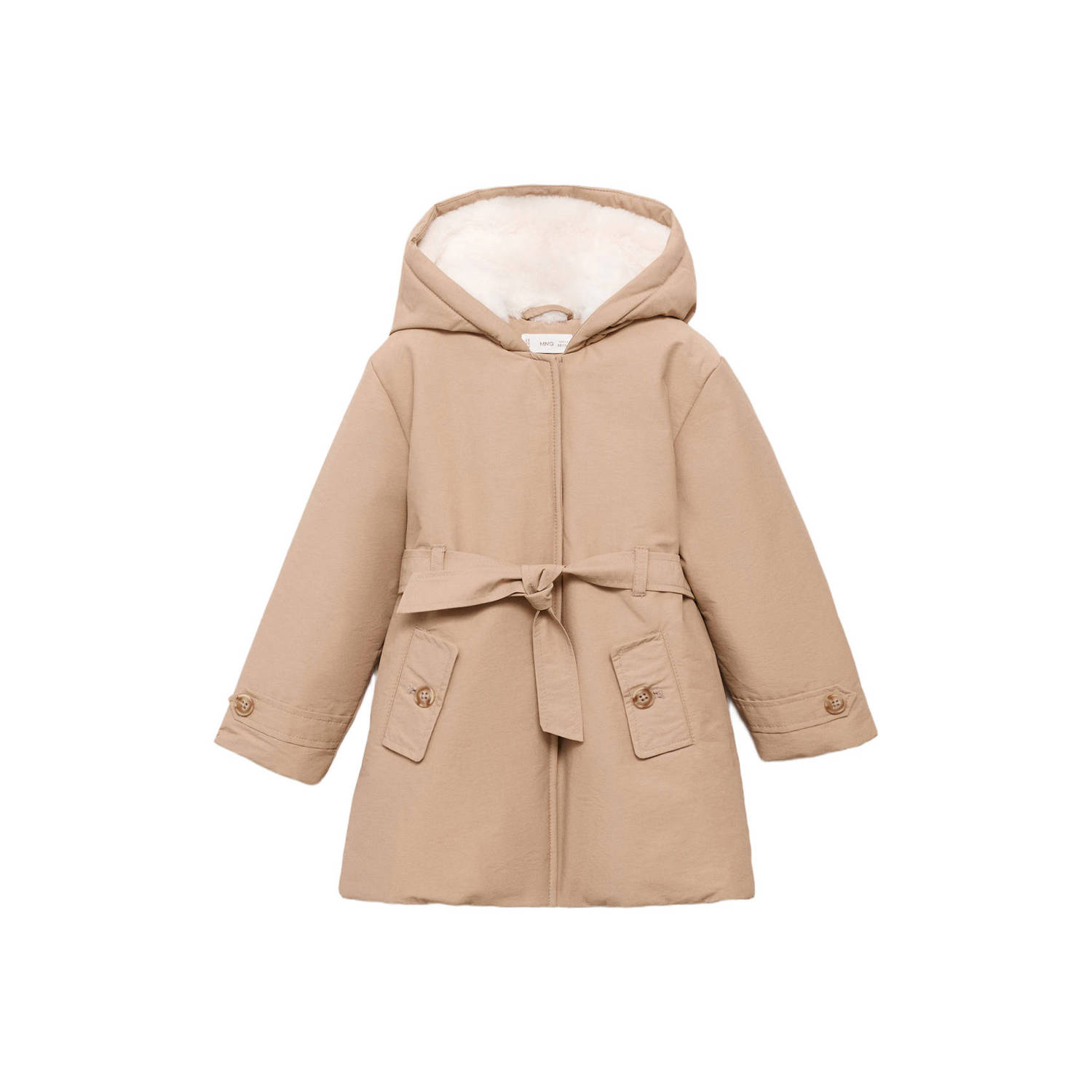Mango Kids parka bruin