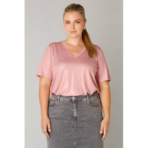 Yest Curve glitter top roze afbeelding