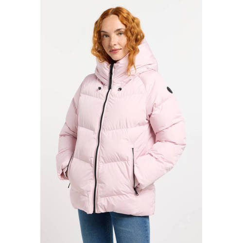 Ragwear gewatteerde jas lichtroze afbeelding