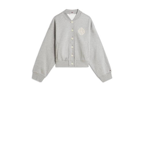 Tommy Hilfiger bomberjack grijs afbeelding