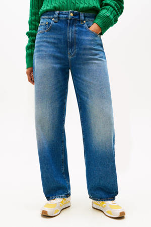 barrel jeans medium blue denim