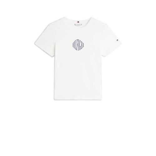 Tommy Hilfiger T-shirt ecru afbeelding