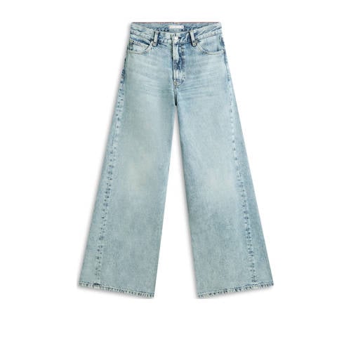 Tommy Hilfiger wide leg jeans light blue denim afbeelding
