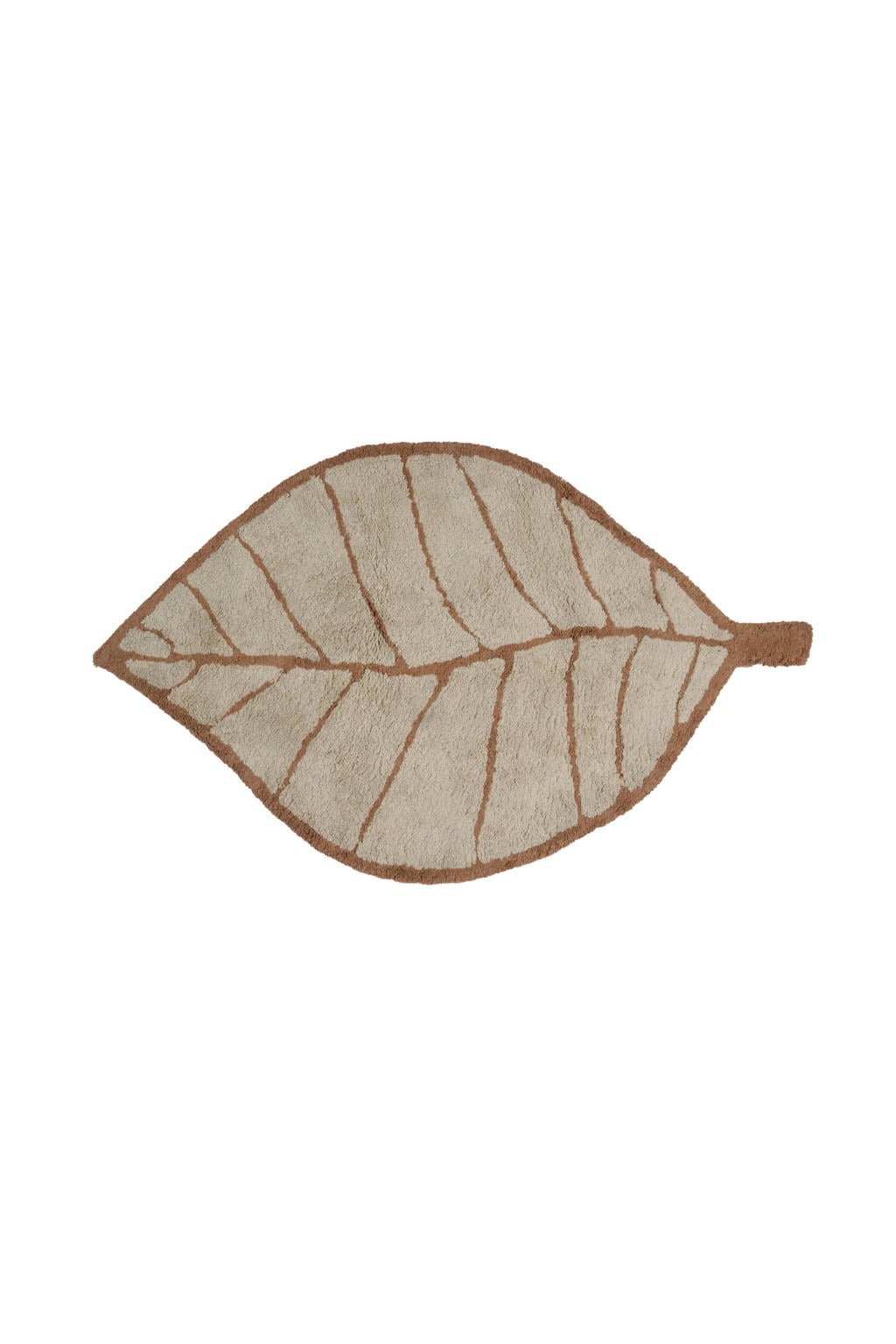 Kidsdepot kindervloerkleed Leaf (130x90 cm)