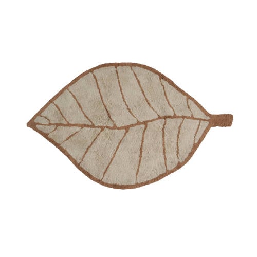 Kidsdepot kindervloerkleed Leaf (130x90 cm) afbeelding