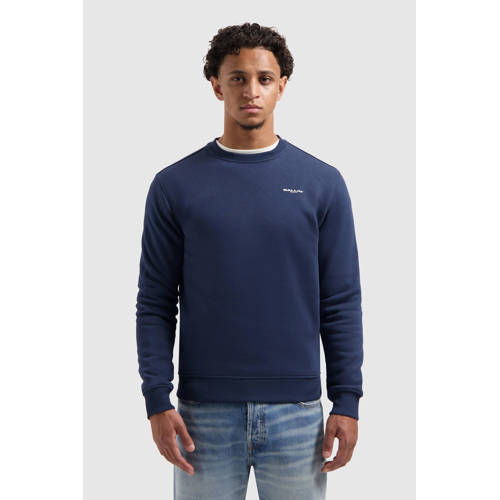 Ballin sweater met backprint blauw afbeelding