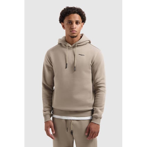 Ballin hoodie met backprint taupe afbeelding