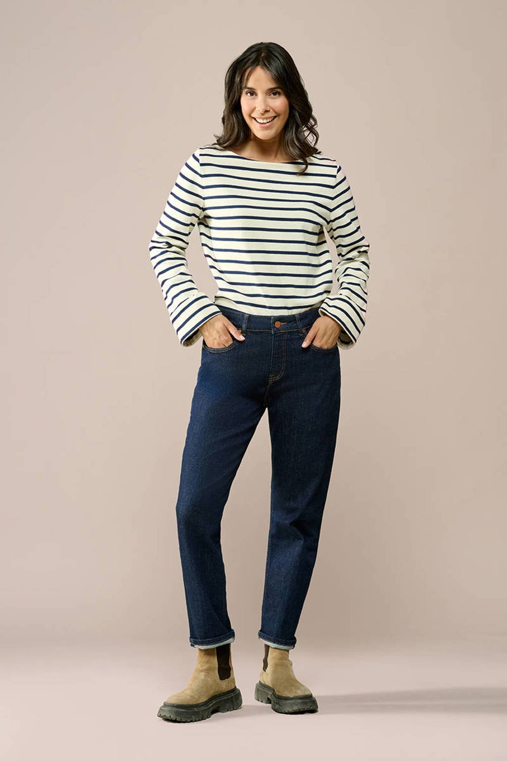 Mart Visser X Caroline Tensen top ecru wehkamp