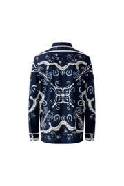 thumbnail: OUI blouse donkerblauw
