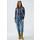OUI blouse donkerblauw