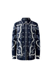 thumbnail: OUI blouse donkerblauw