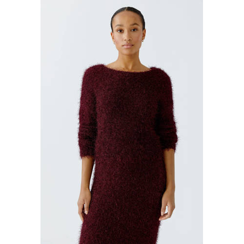 OUI pullover donkerrood afbeelding