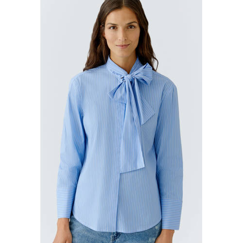 OUI gestreepte blouse blauw afbeelding