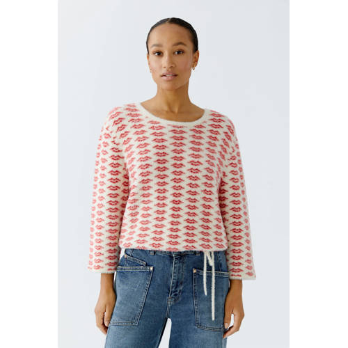 OUI pullover ecru afbeelding
