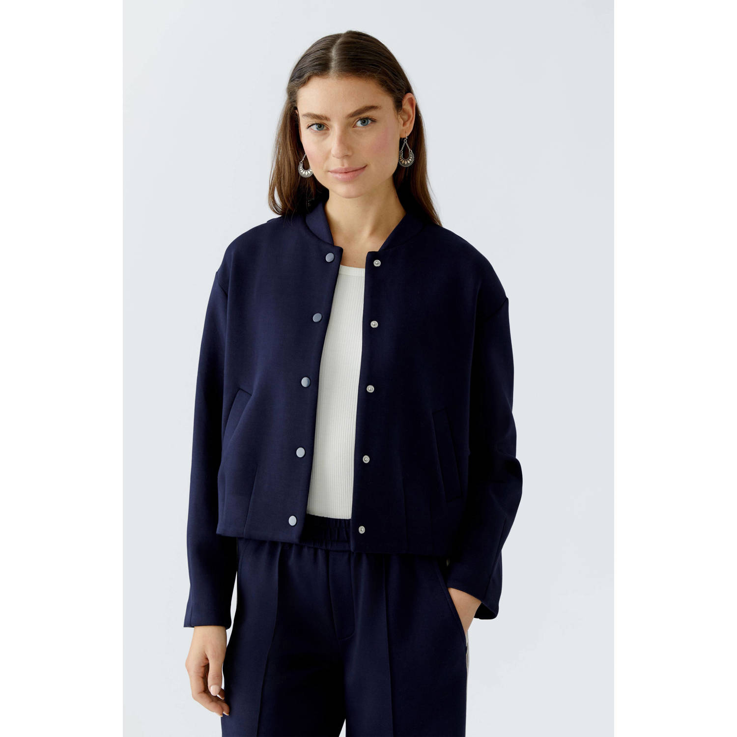 OUI bomberjack donkerblauw