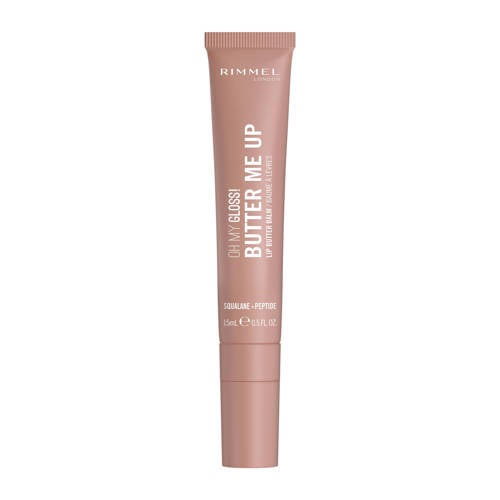 Rimmel London Oh My Gloss Butter Me Up lippenbalsem - 001 Latte Delight afbeelding